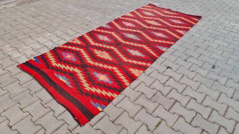 Antique Kilim, rug from Monastery, oriental kilim, Armenian Rug, Geometric kilim gallery