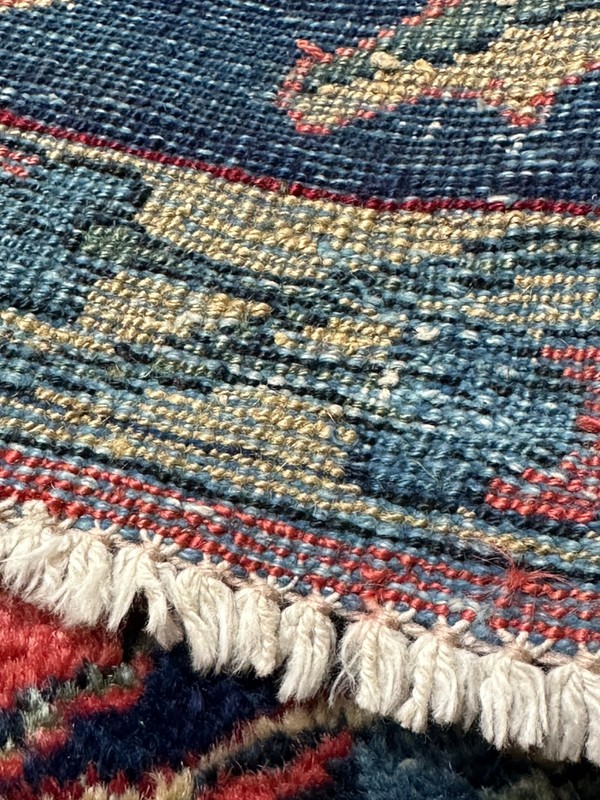 Antique Sarouk-Style Gallery Rug, Hand-Knotted Wool, Floral, 17ft x 38in gallery