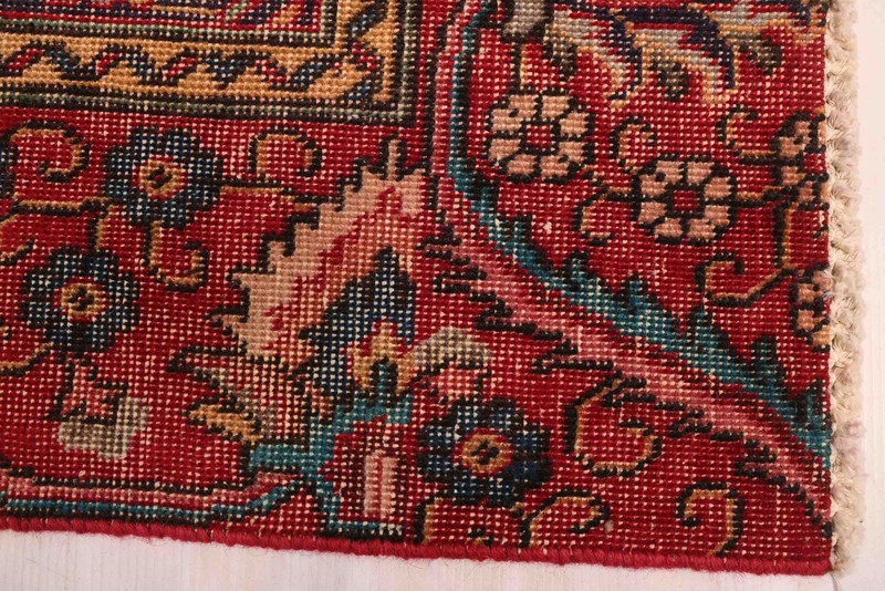 Traditional Vintage Hand-Knotted Area Rug 8'10" x 11'10" Oriental Wool Carpet gallery