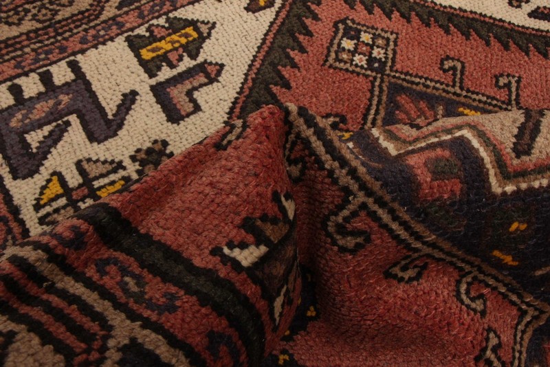 Vintage 2'11" x 4'6" Traditional Hand Knotted Vegetable Dye Wool Area Rug gallery