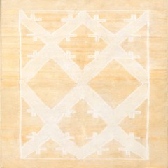 4X6 Antique Indian Dhurries Wool Area Rug 1940