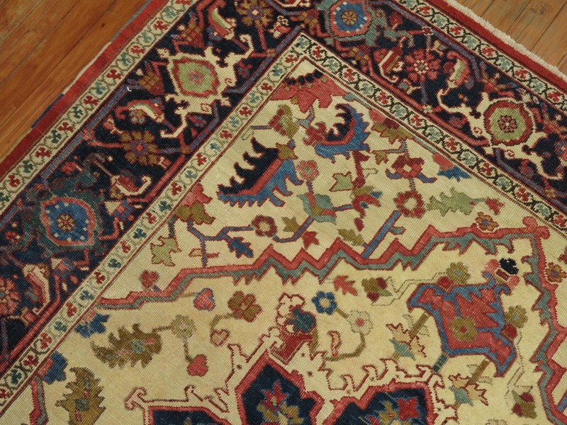 Antique Serapi Rug 5'4''x6' gallery