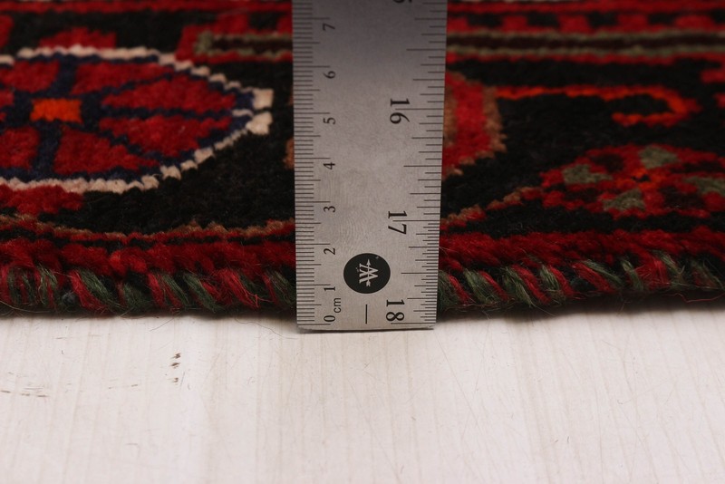 Vintage 4'8" x 10'9" Traditional Hand Knotted Vegetable Dye Wool Area Rug gallery