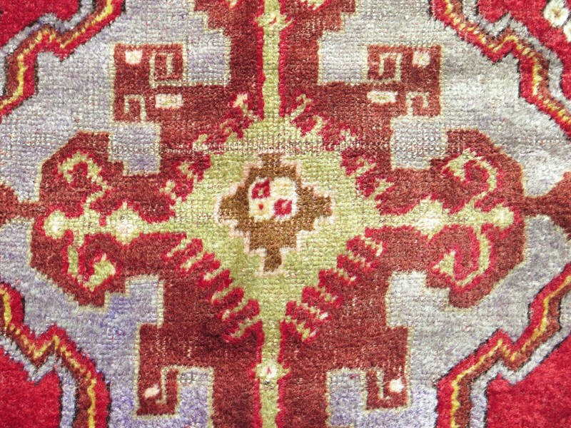 Vintage Turkish Carpet, Bedroom Rug, Handmade Wool Konia Rug, Teppiche 39"x62" gallery