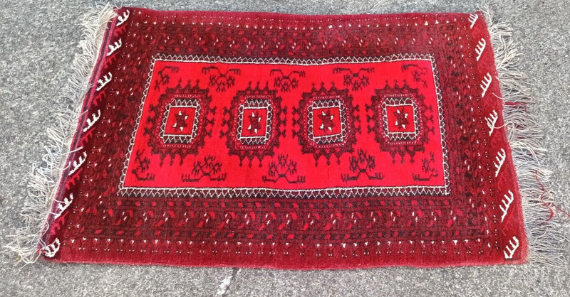 Oriental Rug Kelim Retro Carpet Bridge Vintage 125 X 85 H12 gallery