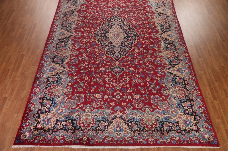 Vintage Vegetable Dye Traditional Oriental Area Rug Palace Size Handmade 10'x16' gallery