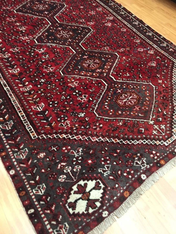 6' x 8'10" Antique Tribal Turkeman Oriental Rug - 1940s - Hand Made - 100% Wool gallery