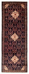 3’7″ x 9’8″ Vintage Hand-knotted Runner Rug Traditional Oriental Wool Carpet