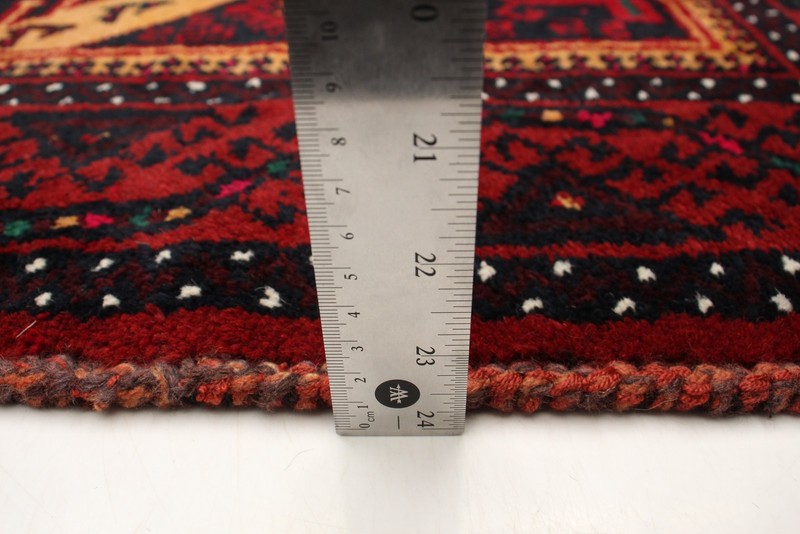 Vintage 3'1" x 6'5" Traditional Hand Knotted Vegetable Dye Wool Area Rug gallery