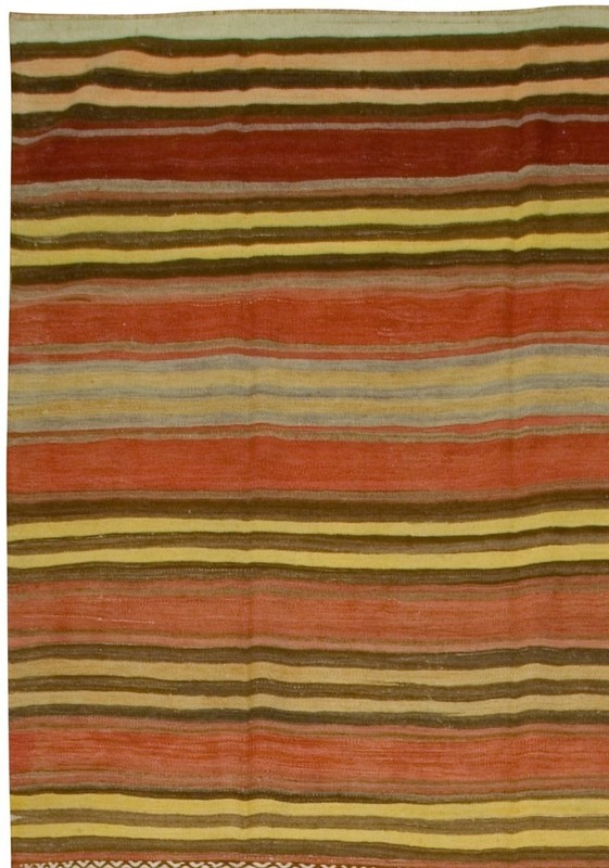 Vintage Turkish Kilim Runner, 5'5 x 16'6 E22349 gallery