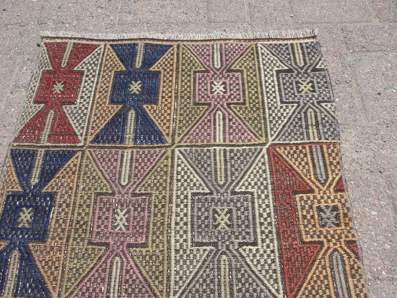2 x3 ft Red Carpets Rug, Kilim Rug, Area Rug, rug for livingroom, bedroom rugs, gallery
