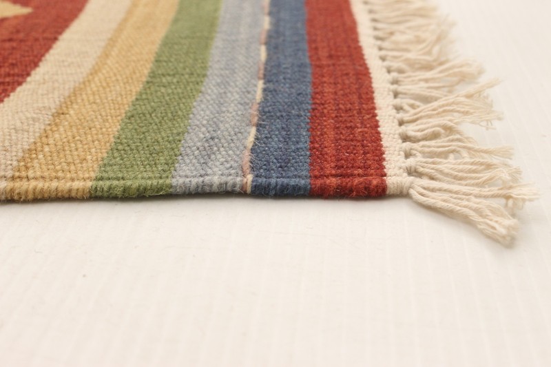 Vintage Hand Woven Area Rug 4'1" x 6'0" Traditional Wool Oriental Carpet gallery