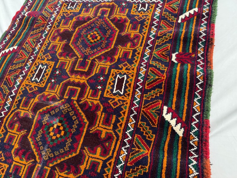 3x5 Ft Afghan Handmade Medallion Wool Area Rug Turkish Geometric Oriental Carpet gallery