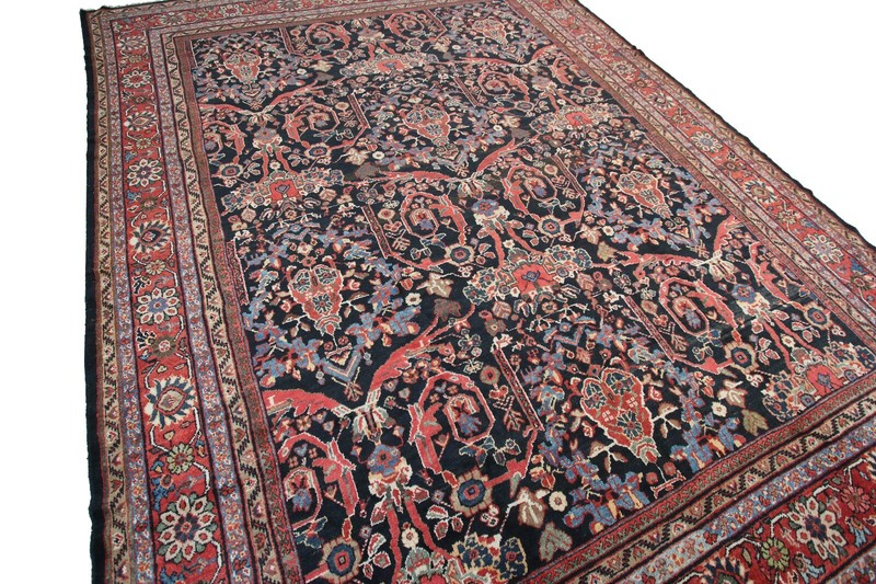 10x13 Antique Traditional Geometric Handmade Area Rug Circa 1920 312cm x 401cm gallery