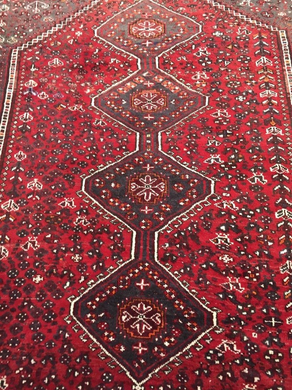 6' x 8'10" Antique Tribal Turkeman Oriental Rug - 1940s - Hand Made - 100% Wool gallery