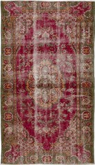 Traditional Vintage Hand-Knotted Area Rug 4’10” x 8’10” Oriental Wool Carpet