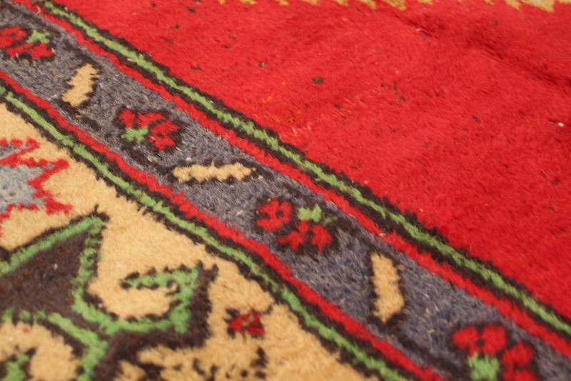 Vintage Hand-knotted Runner Rug 4'10" x 11'3" Traditional Oriental Wool Carpet gallery