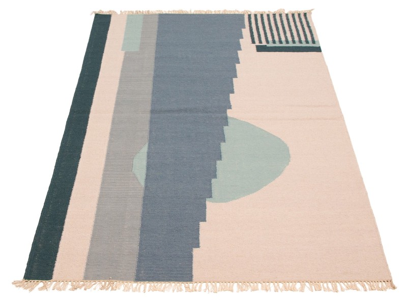Vintage Hand Woven Area Rug 5'2" x 7'10" Traditional Wool Oriental Carpet gallery