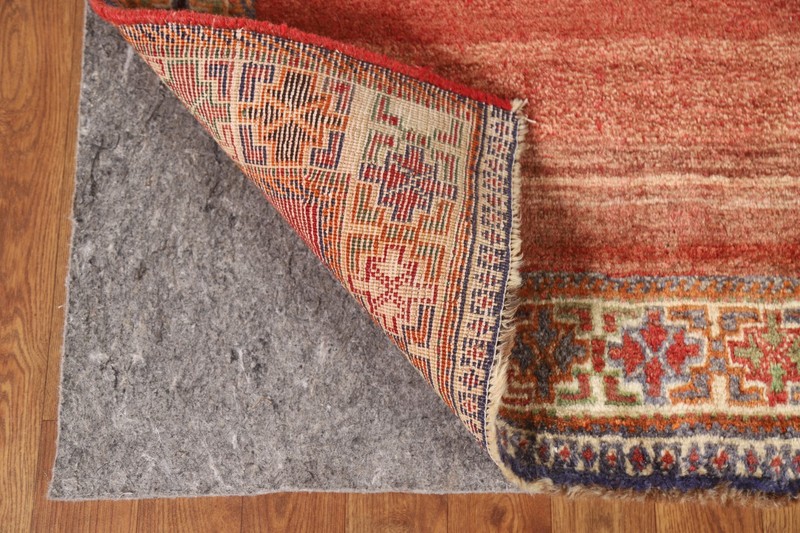 Handmade Tribal Vintage Wool Gabbeh Style Rug 4x6 Ft Oriental Medallion Area Rug gallery