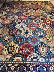 BRAND NEW 12X9. 5 HAND MADE RUG. FULL PILE. CARPET