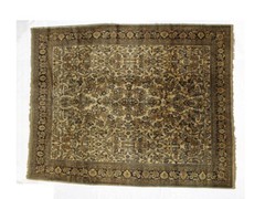 ANTIQUE BIBIKABAD RUG, 9′ x 11’3″
