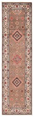 Vintage Hand-knotted Runner Rug 2’8″ x 9’7″ Traditional Oriental Wool Carpet