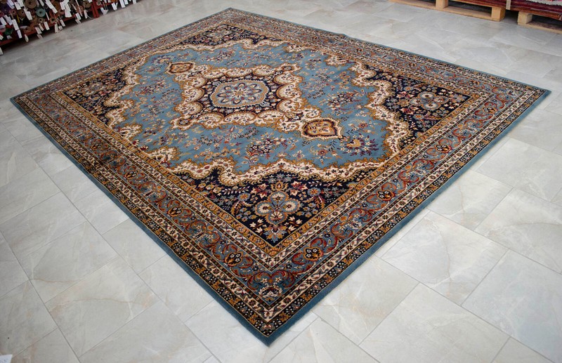 Oversized Rug Oriental Design Made in Germany Machine Made Area Rug 8 x 12 ft gallery