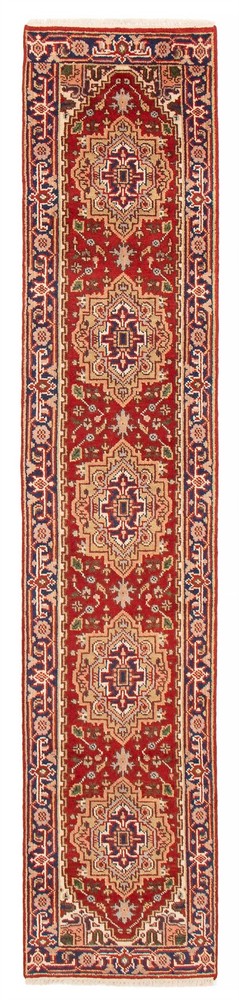 Vintage Hand-knotted Runner Rug 2'5" x 11'7" Traditional Oriental Wool Carpet