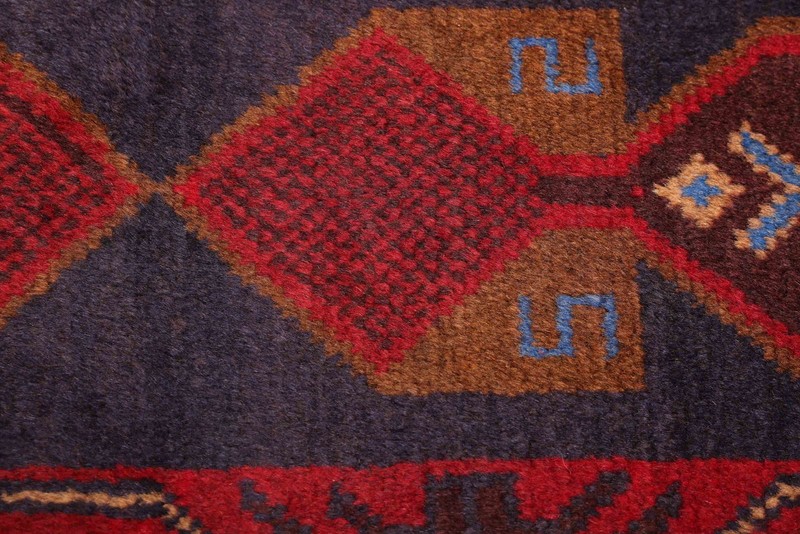 Traditional Vintage Hand-Knotted Area Rug 3'9" x 6'1" Oriental Wool Carpet gallery
