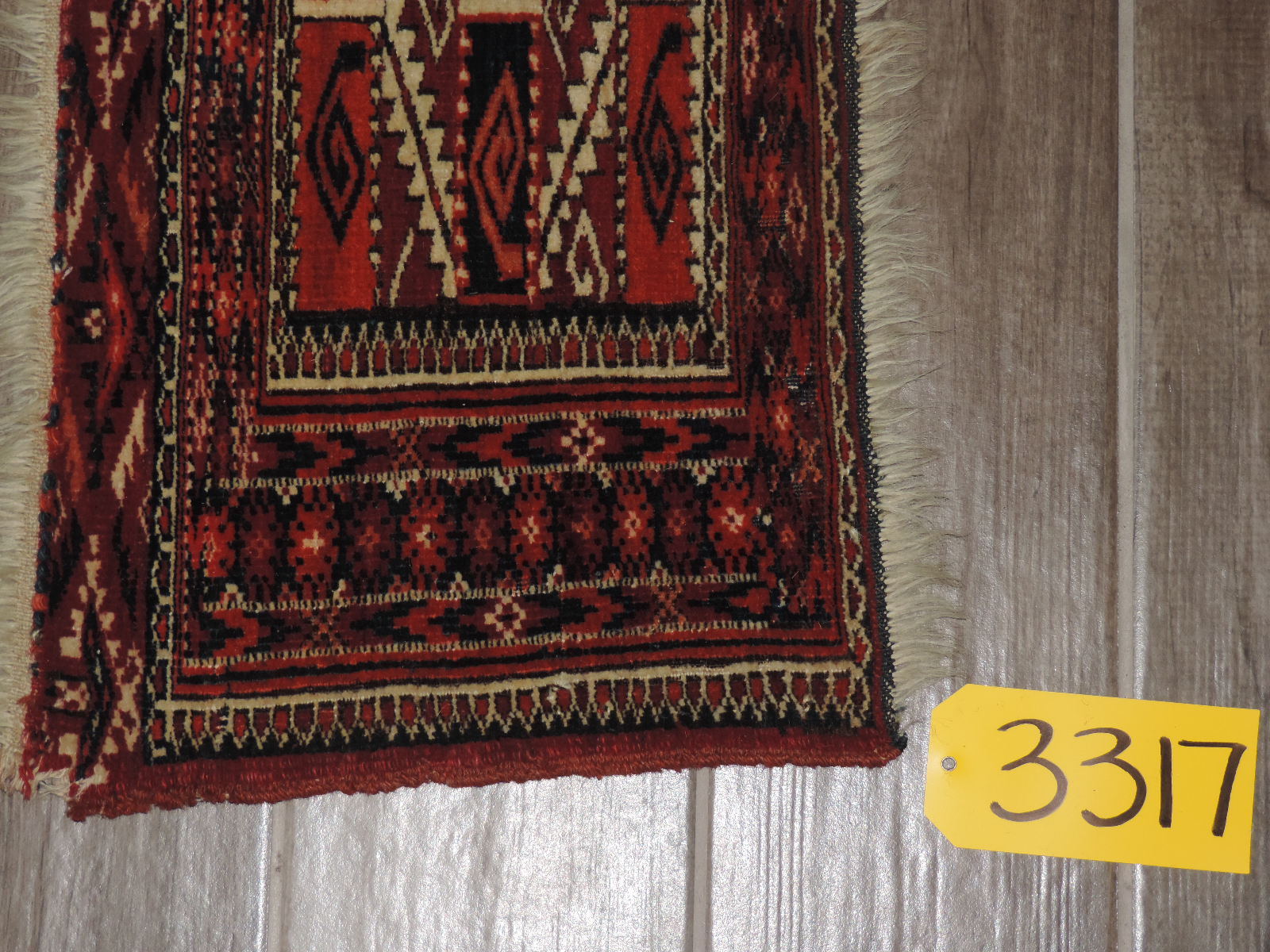 14" x 44" Antique Yomud Wool BagFace gallery
