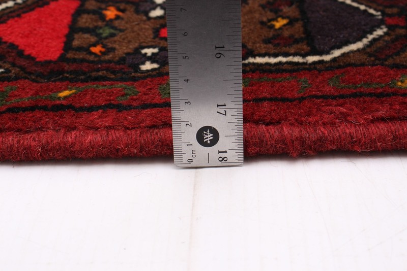 Vintage 4'3" x 7'3" Traditional Hand Knotted Vegetable Dye Wool Area Rug gallery