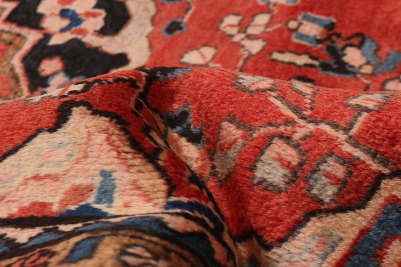 Vintage Traditional Hand-Knotted Area Rug 4'6" x 7'1" Oriental Wool Carpet gallery