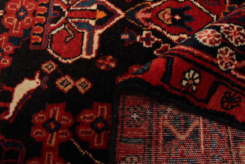 Vintage Hand-knotted Runner Rug 3'10" x 15'7" Traditional Oriental Wool Carpet gallery