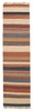 Vintage Hand Woven Area Rug 1'10" x 6'7" Traditional Wool Oriental Carpet gallery
