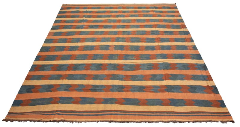 Traditional Vintage Hand Woven Area Rug 12'10" x 16'3" Wool Oriental Carpet gallery