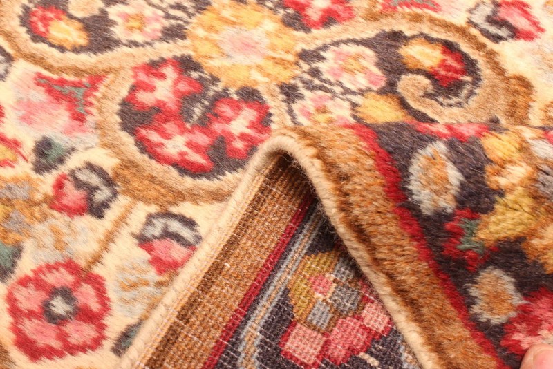 Vintage Hand-Knotted Area Rug 2'11" x 4'9" Traditional Wool Carpet gallery