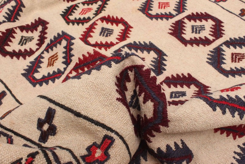 Vintage Hand Woven Area Rug 4'5" x 6'5" Traditional Wool Oriental Carpet gallery