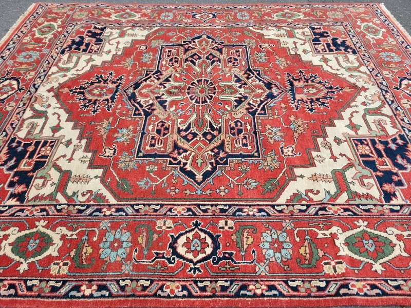 8 x 10 SUPER QUALITY INDO HERIZ SERAPI KAZAK HERIZ RUG TURKISH USHAK CAUCASIAN gallery