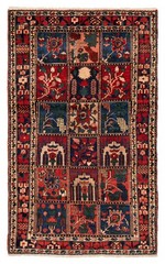Traditional Vintage Hand-Knotted Area Rug 4’6″ x 7’7″ Oriental Wool Carpet