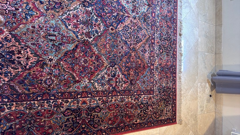 11.5x16 Karastan Multicolor Panel Kirman Rug #717, Palace Size Wool 700 Series gallery