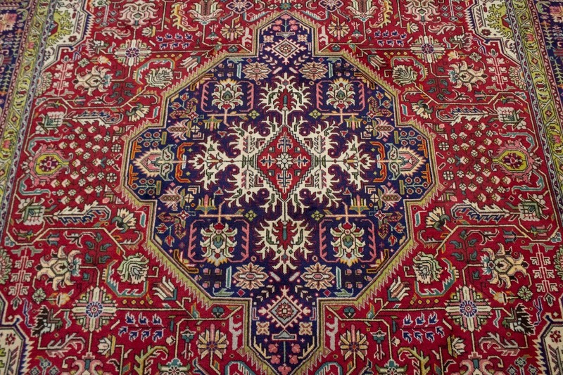 8X11 ft Handmade Vintage Oriental Rug Floral & Geometric Style Home Décor Carpet gallery