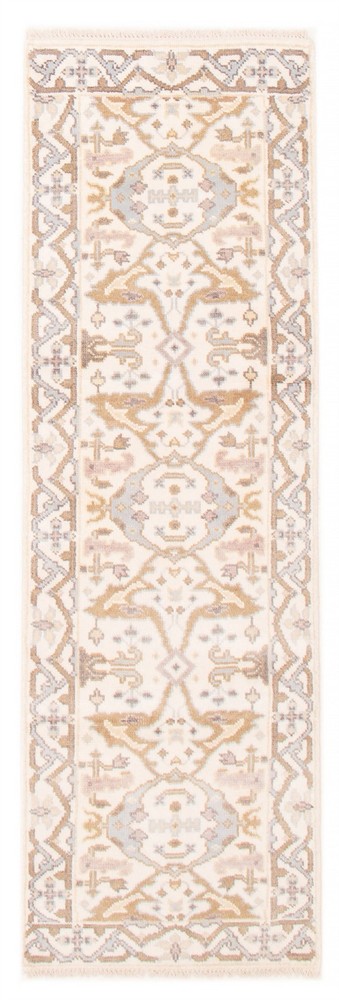 2'7" x 7'10" Vintage Hand-knotted Runner Rug Traditional Oriental Wool Carpet