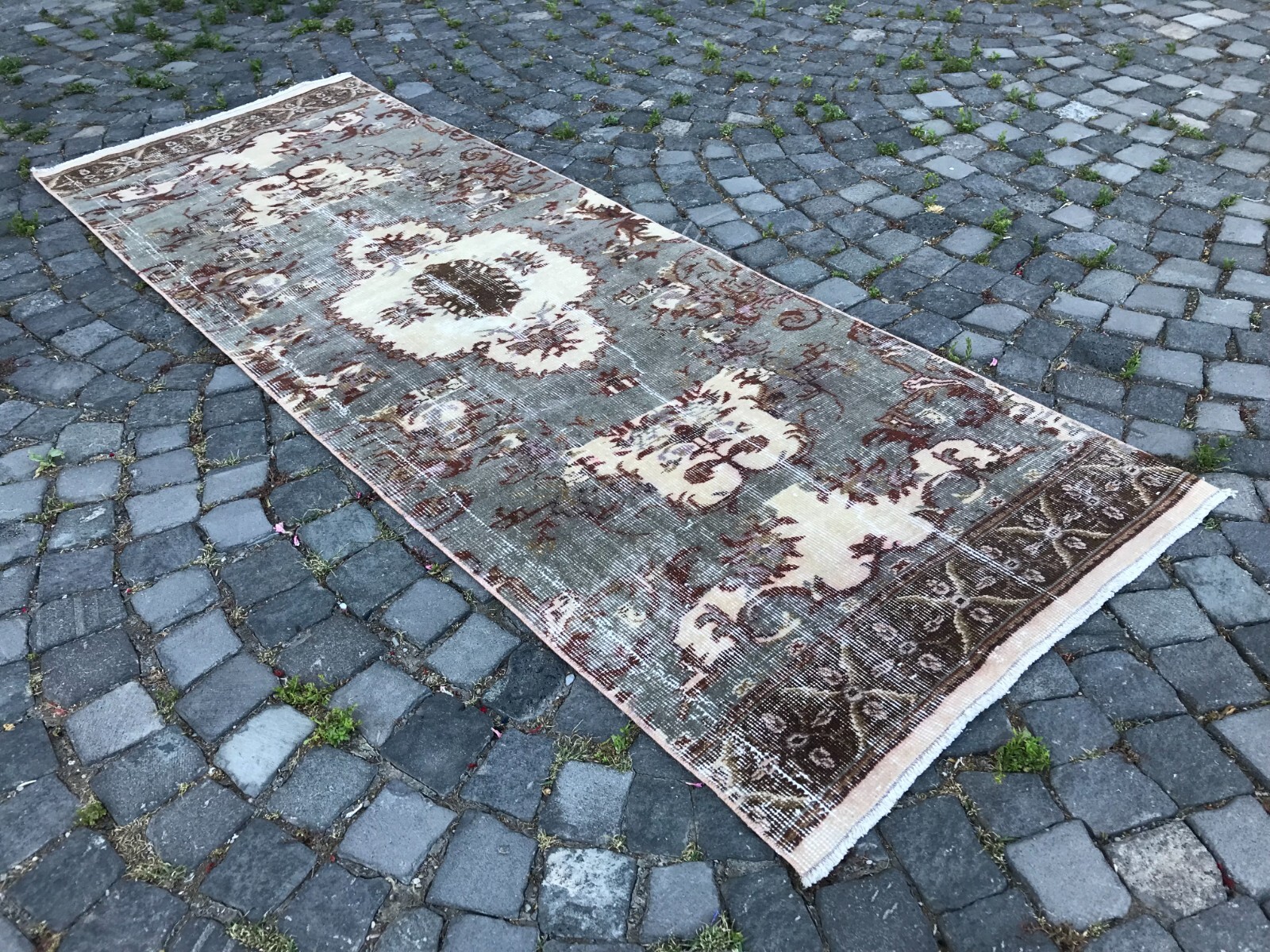 Handmade Rug Turkish Area Rug Vintage Rug Oushak Rug Antique Rug Bohemian Rug gallery