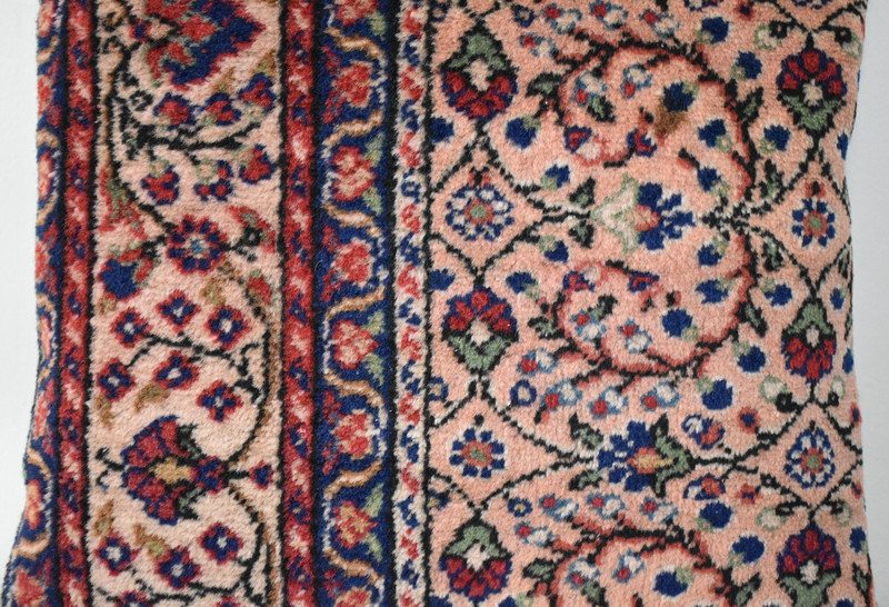 Turkish Pillow Cover Sofa Rug 16'' x 16'' Made of Antique Cushion Cover Carpet gallery