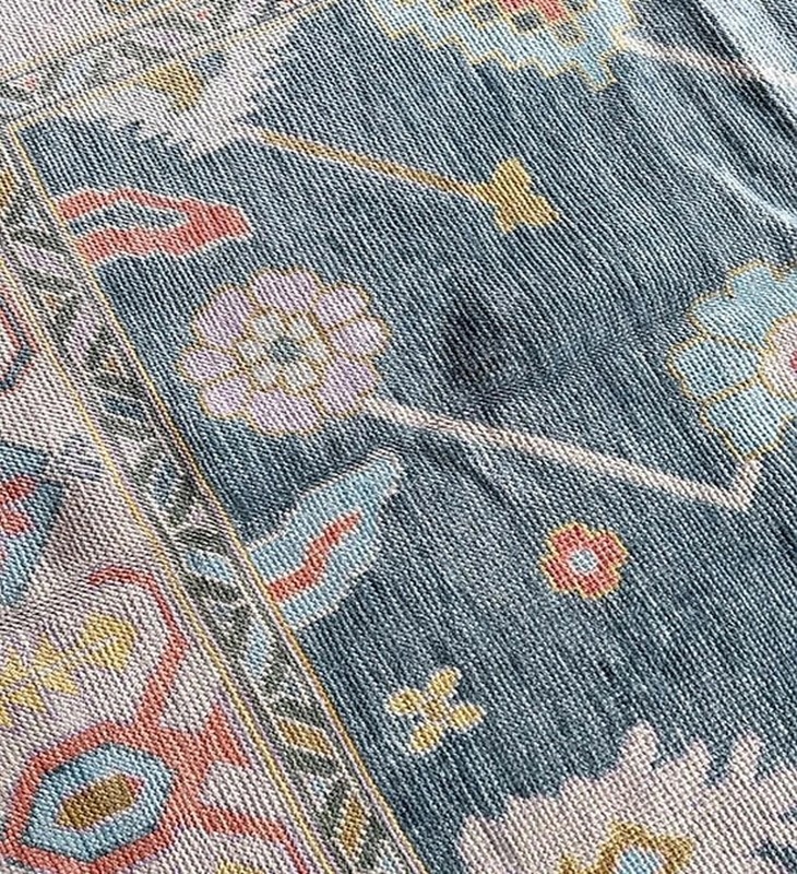 Hand Knotted Oushak Rug 4x6 5x7 6x9 7x10 8x11 9x12 10x14 12x15 Turkish Area Rugs gallery