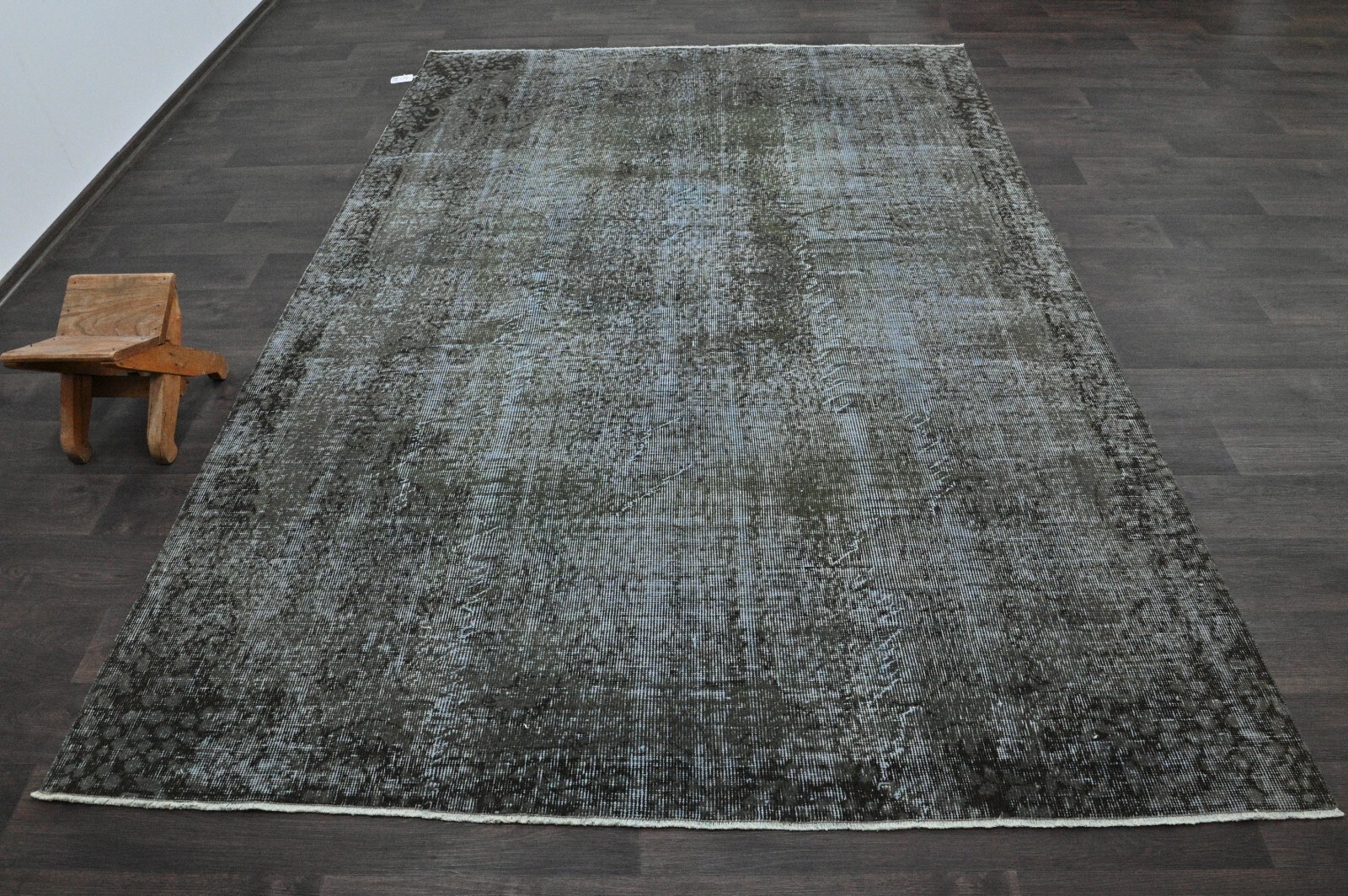 Oushak Turkish Vintage Rug 7x10 Kilim Rug Anatolian Handmade Boho Decor BROWN gallery