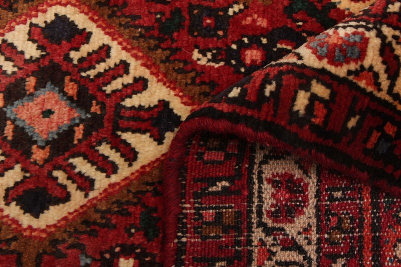 Vintage 2'11" x 4'1" Traditional Hand Knotted Vegetable Dye Wool Area Rug gallery