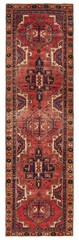 Vintage Hand-knotted Runner Rug 3’2″ x 11’0″ Traditional Oriental Wool Carpet