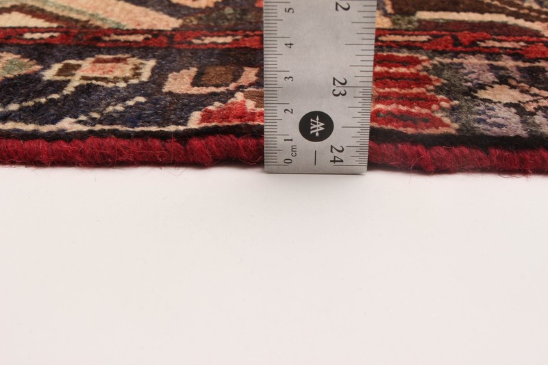 Vintage Traditional Hand-Knotted Area Rug 3'5" x 5'3" Oriental Wool Carpet gallery
