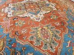9 x 12 SUPER QUALITY INDO HERIZ SERAPI KAZAK HERIZ RUG TURKISH USHAK CAUCASIAN